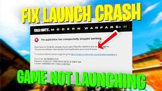 How to FIX Modern Warfare 2 Not Launching/Crashing on PC! (MW2 Crashing PC)