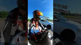 Has this ever happened to you? I felt bad I couldn’t hear him. Recorded with @insta360 X3 #bikes