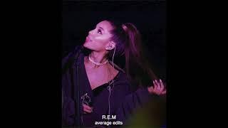 Ariana Grande - R.E.M (vocals only) [EMPTY ARENA]