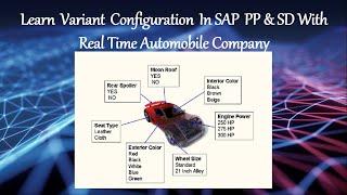 Learn Variant Configuration in SAP PP & SD With a Business Example of Automotive Industry.