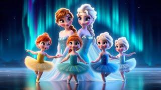  A Mother's Love in Ice  Elsa & Anna’s Final Dance with Their Twin Daughters‍️️