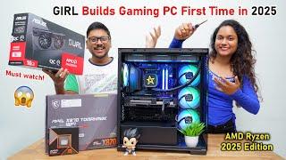 Gamer GIRL Builds a Gaming PC First Time in 2025... This was fun 