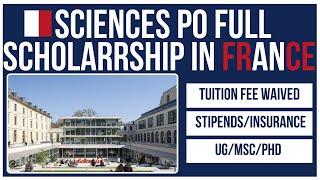  Fully Funded France Scholarships 2025 | UG, Masters & PhD | Tuition waive, Living Expenses & More