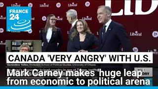 Amid a widening rift with US, Canada's ruling party banking on highly-skilled technocrat Mark Carney