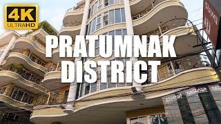 Walking at the Pratumnak District of the Pattaya  4K Walking Tour Thailand