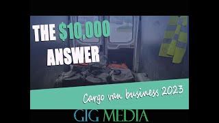 How To Earn $10k In A Month With Your Cargo Van