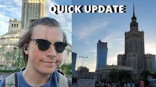 Channel Update and Walk Around Downtown Warsaw | Pierson Zane