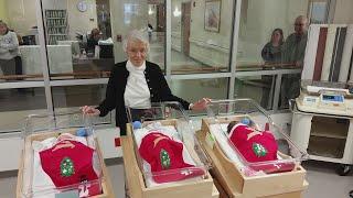 Mercy Hospital to wrap newborns in adorable Christmas stockings