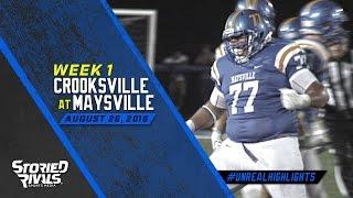 HS Football: Crooksville at Maysville [8/25/16]