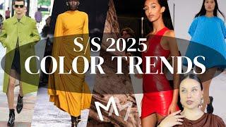 Color Trends Spring/Summer 2025: Pantone Predictions & Runway Insights