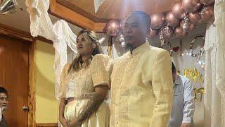 Sandee & Michelles’s Wedding/June 1,2025/ sa loob ng bahay ang seremonya
