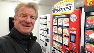 PIZZA VENDING MACHINE in Japan - Eric Meal Time #963