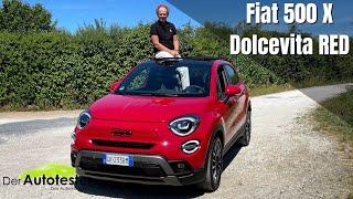 Fiat 500X Dolcevita RED (2023) - Günstiges Cabrio mit gutem sozialen Gewissen inklusive  - Review