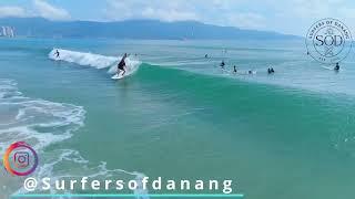 Surfing at MyKhe Beach - DaNang City - 17/9