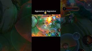 Aggressive vs Aggressive  #gusion #dyrroth #mobilelegends #mlbb #outplayed #shorts @Jheayn