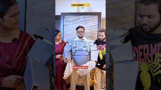 Lazy Robot   Wait For Last  #shorts #comedy #aruj #indianfamily #robot