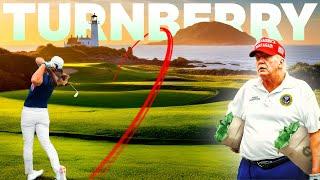 I Played The MOST EXPENSIVE Golf Course In The World! | Trump Turnberry