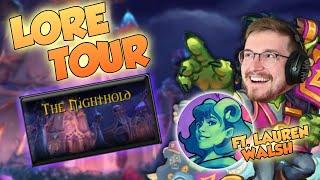 Let's Take A LORE TOUR Of The NIGHTHOLD! (Ft. LaurenWalshArt)