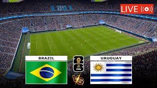 BRAZIL VS URUGUAY LIVE STREAMING TODAY | FIFA WORLD CUP QUALIFIER CONMEBOL LIVE FULL MATCH