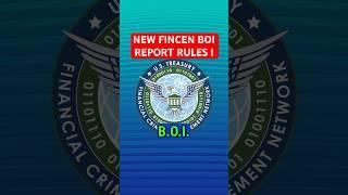 New FINCEN BOI Report Rules in 2024 #boi #fincen #boireport