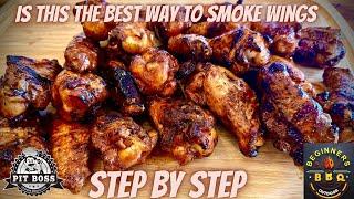 Easy smoke chicken wings | Pit boss pro series | how to smoke chicken wings on pellet grill