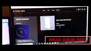 HOW TO REPLACE STARLINK MESH WIFI ROUTER