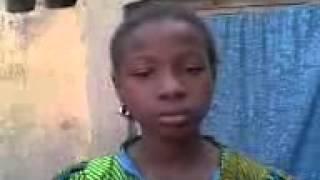 LOL! THIS GIRL DESTROYS THE NIGERIAN NATIONAL ANTHEM