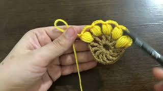 SUPER EASY CROCHET KNİTTİNG FLOWER MOTİF 🟥 CROCHET MOTİF WORLD 🟥 #knitting #like