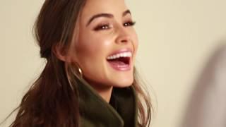 Olivia Culpo for Kipling USA Holiday Campaign