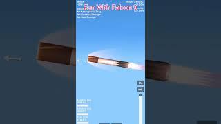 Fun With Falcon 9 #shorts #spaceflightsimulator #isro #spacex #falcon9 #starship #funnymoments