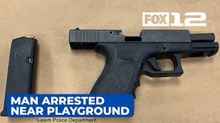 Man arrested with gun near Salem playground