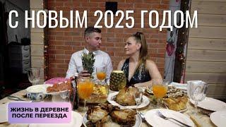 С новым 2025 годом! Жизнь в деревне после переезда.