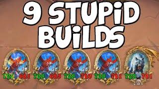 9 Stupid Battleground Builds | Hearthstone Battlegrounds