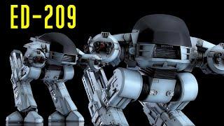 Enforcement Droid - ED-209 Scale Model Kit Review