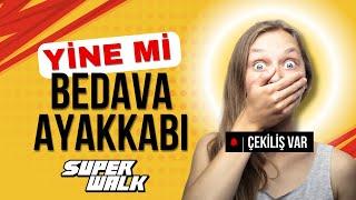 SUPERWALK ÇEKİLİŞ - BEDAVA AYAKKABI KAZANABİLİRSİNİZ