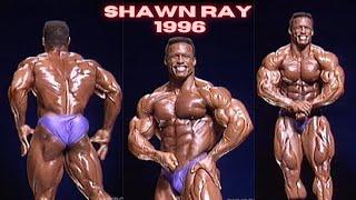 Shawn Ray posing at his prime - 1996 Iron man pro