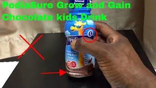   How To Use PediaSure Grow and Gain Chocolate Kids Drink Review