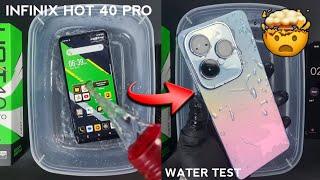 Infinix Hot 40 Pro Water Test | Infinix Hot 40 Pro is Waterproof Or Not?