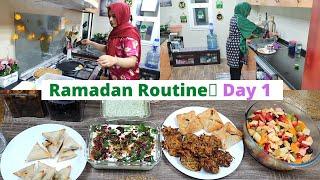 Ramadan ka pehla din- First Roza - Sehri se iftar Routine vlog -  Ramadan 2022 ramadan Routine