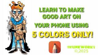 CREATE Phone Masterpieces with JUST 5 Colours!