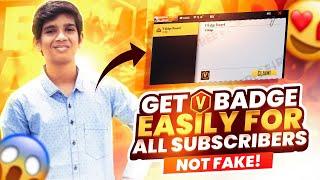 Get Free " V " BadgeFree Fire For All SubscribersNo Fake Free Fire in Telugu| Dhanush FF Gamer |