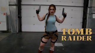 Tomb Raider Classic Lara Croft Cosplay at Comic Con Russia 2019