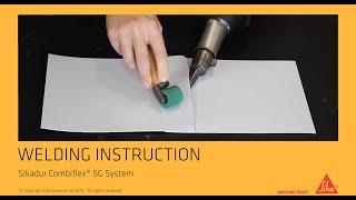 Sikadur Combiflex SG System - Welding Instruction