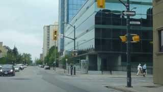 Downtown London, Ontario Going West on Dundas