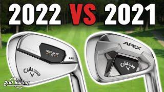 Callaway Rogue ST Pro vs Callaway Apex 21 | Callaway Irons Comparison