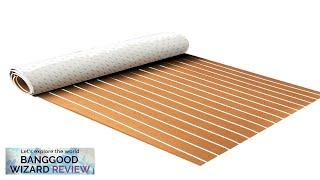 600x2400x5mm Marine Flooring Faux Teak EVA Foam Boat Decking Sheet Review