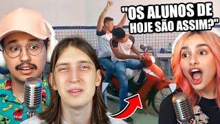 FICAMOS INCRÉDULOS COM O FELCA FALANDO SOBRE ESTUDANTES