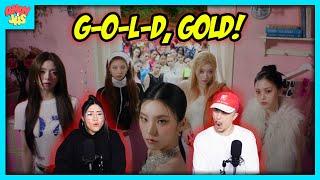 ITZY "GOLD" M/V | REACTION!