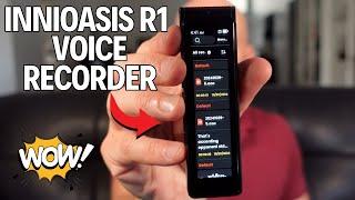 Innioasis R1 Voice Recorder Review, Unboxing, & Testing ️ | Best Digital Voice Recorder