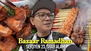 (2025) Baru Tahu Ada Bazaar Ramadhan Di Seksyen 23, Shah Alam!